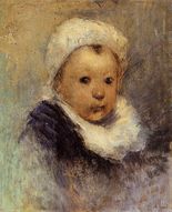 Поль Гоген Портрет ребенка (Анна Гоген)-1877